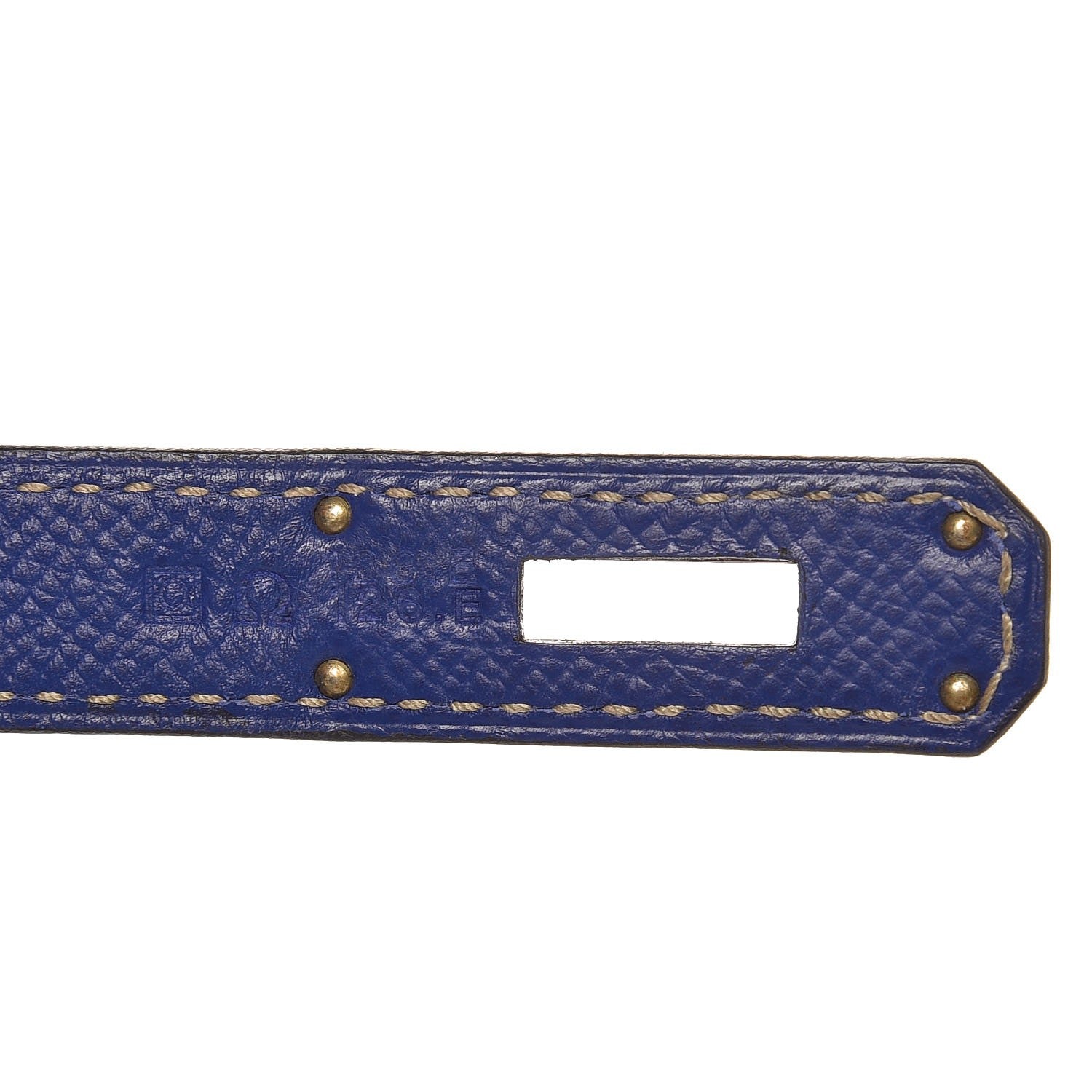 Hermes Epsom Candy Birkin 30 Bleu Electrique Mykonos 11 of 32