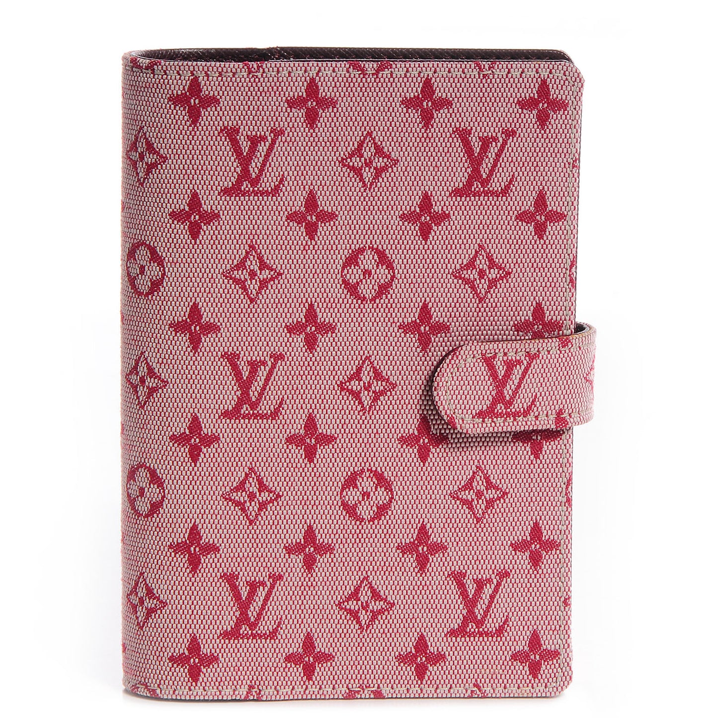 Mini Monogram Small Ring Agenda Cover Cherry
