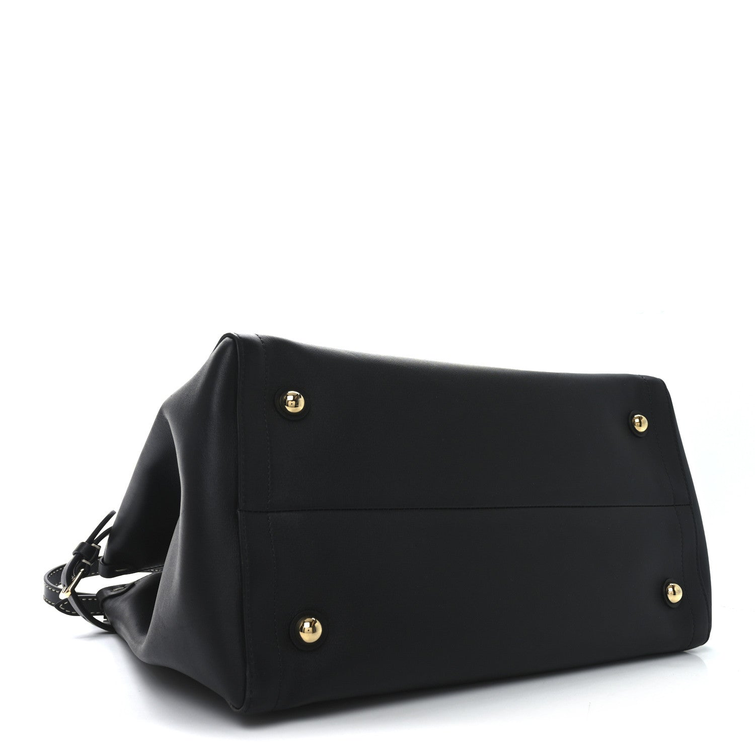 Valentino Garavani Calfskin Vlogo Medium Antibes Tote Black 4 of 9