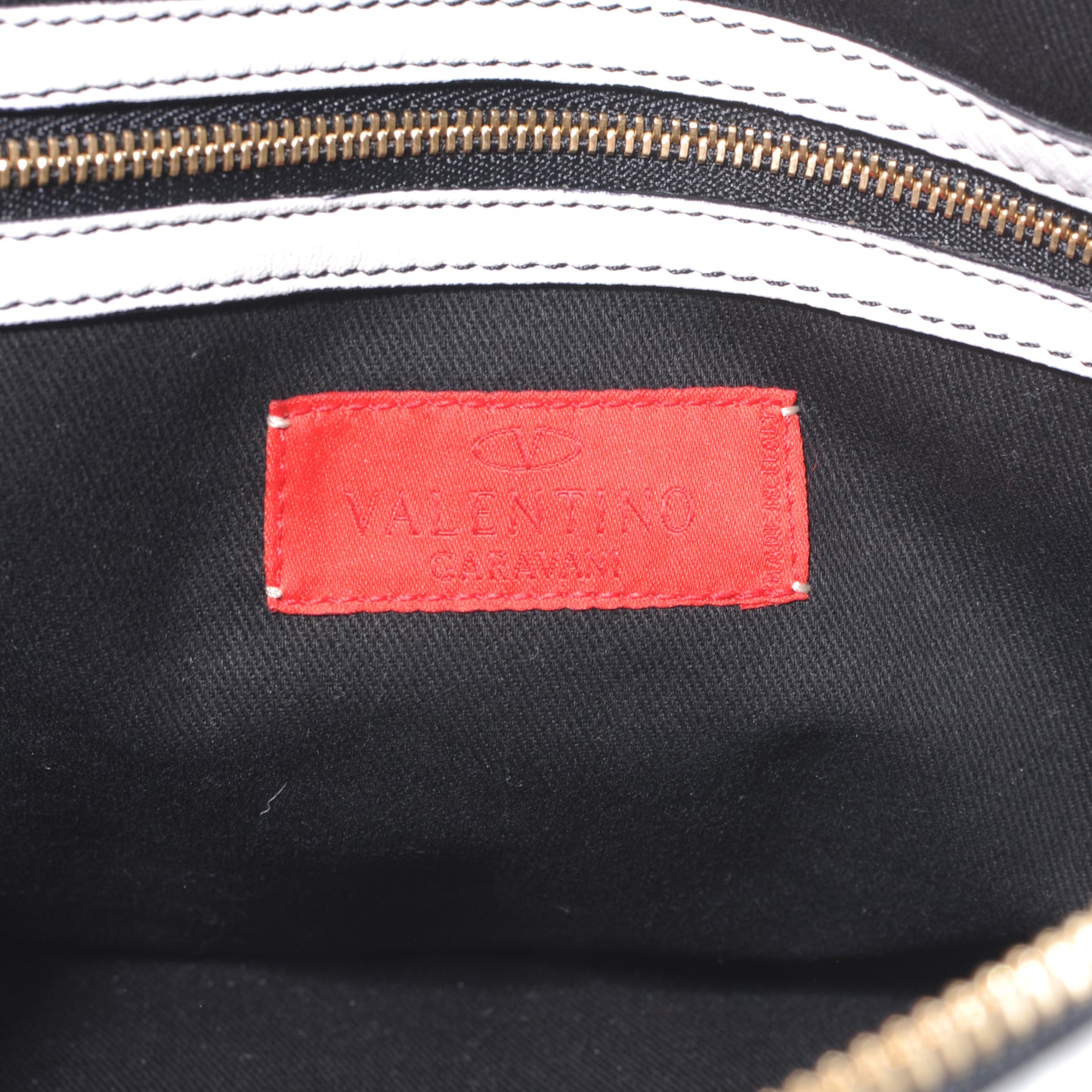 Woven Couture Bag White