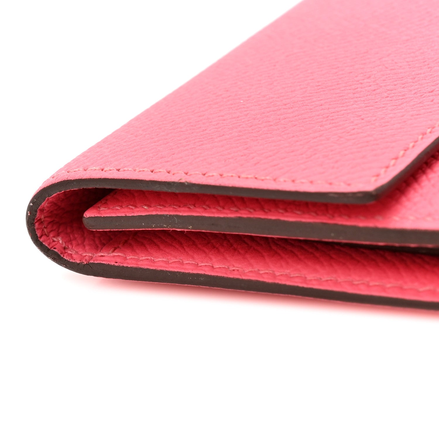 Hermes Epsom Clic 12 Wallet Rose Azalee 12 of 12