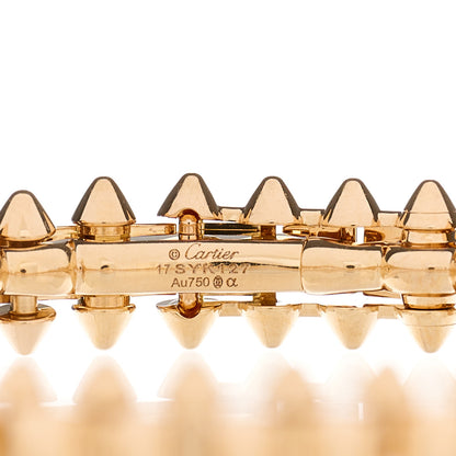 Cartier 18K Pink Gold Medium Clash De Cartier Bracelet 17 3 of 4