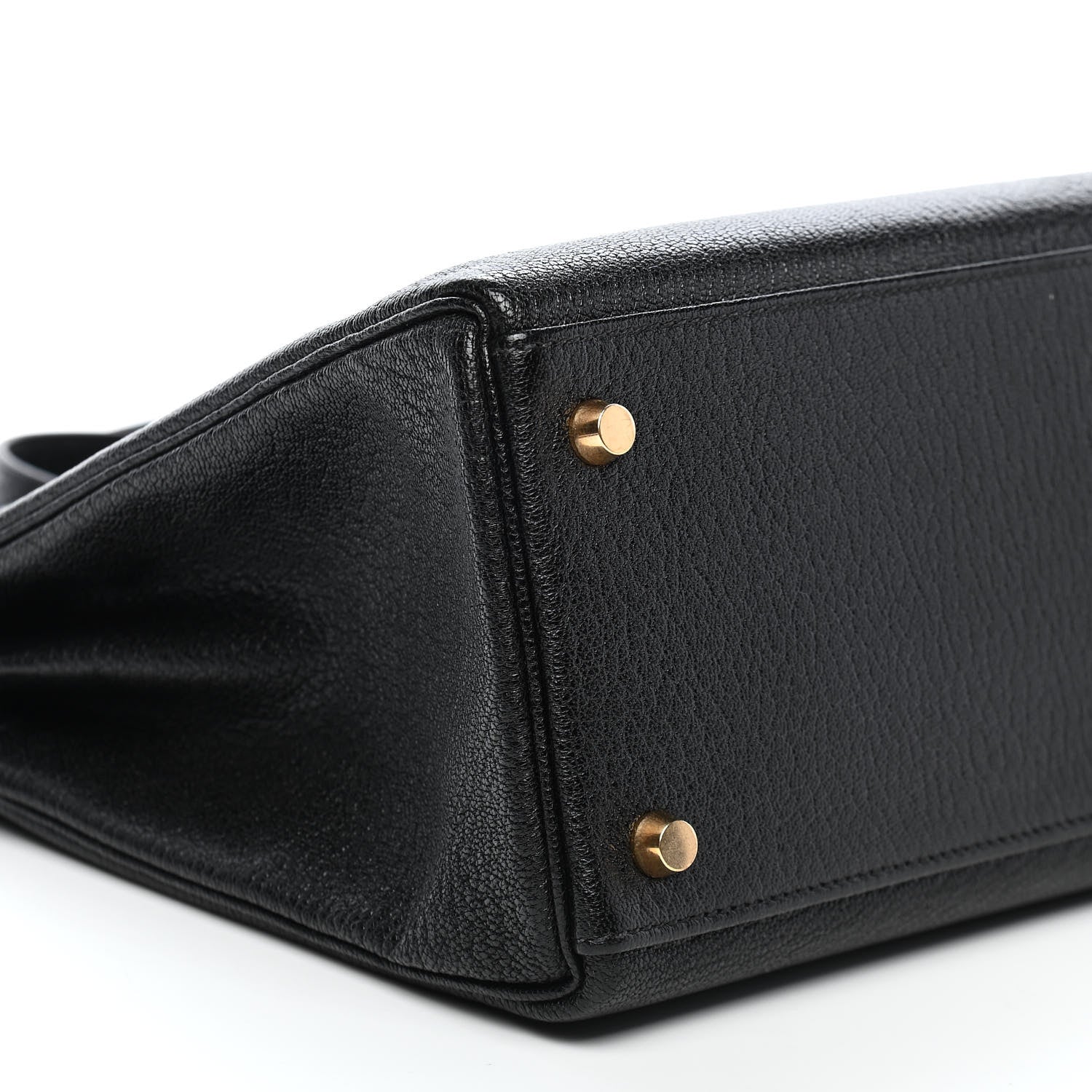 Hermes Chevre De Coromandel Kelly Retourne 32 Black 7 of 8