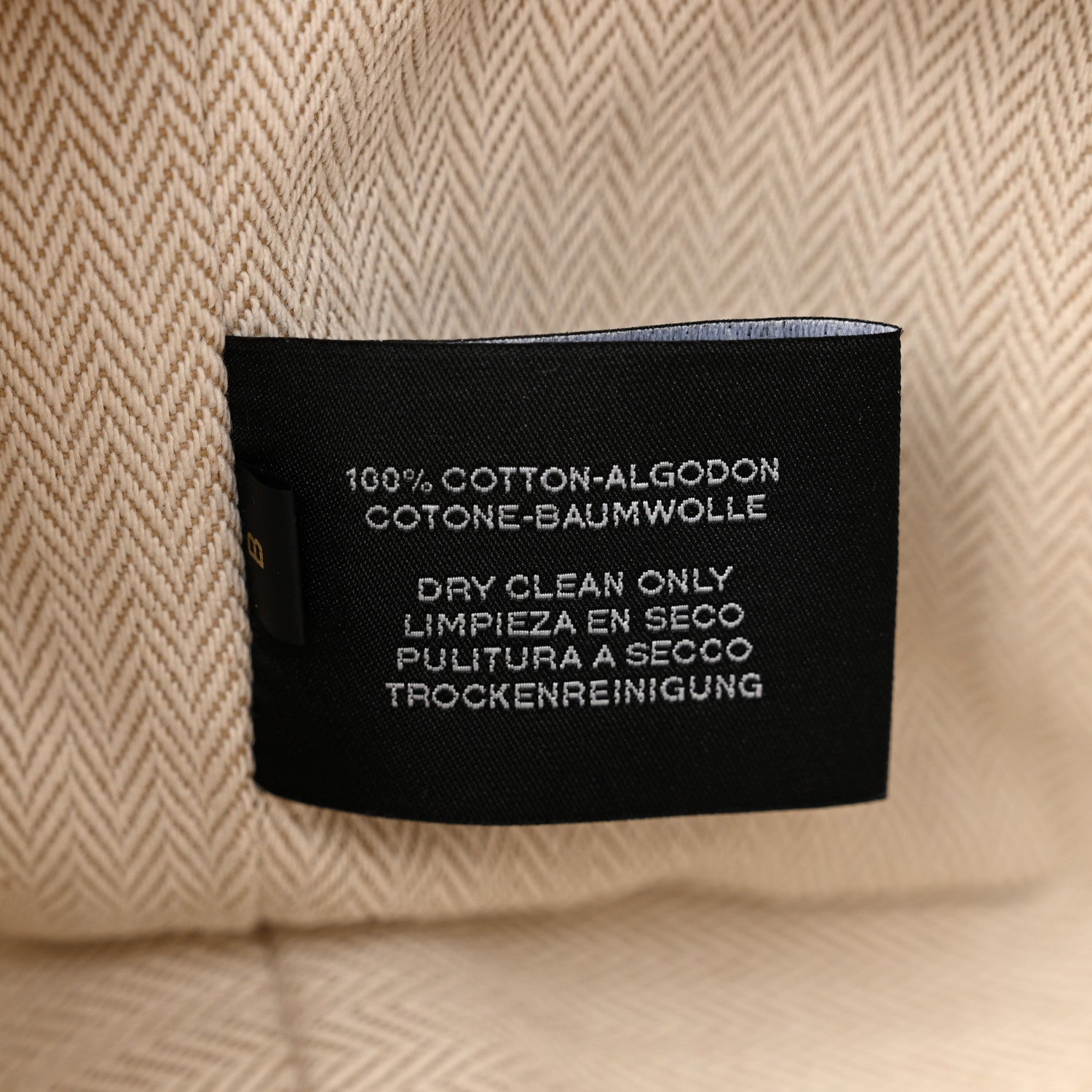 Hermes Canvas Small Bride-A-Brac Pouch Marine 7 of 12