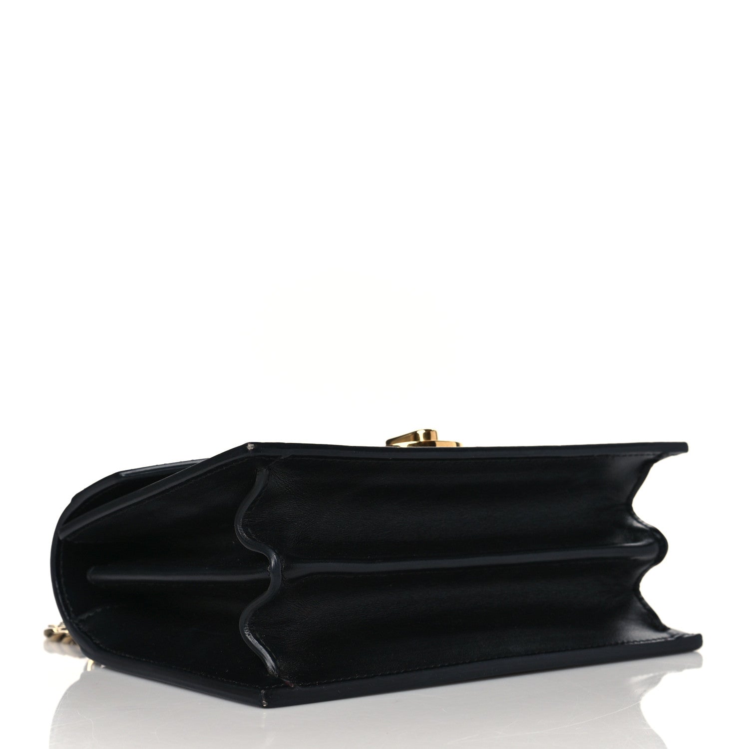 Christian Louboutin Calfskin Mini Elisa Shoulder Bag Black 4 of 12