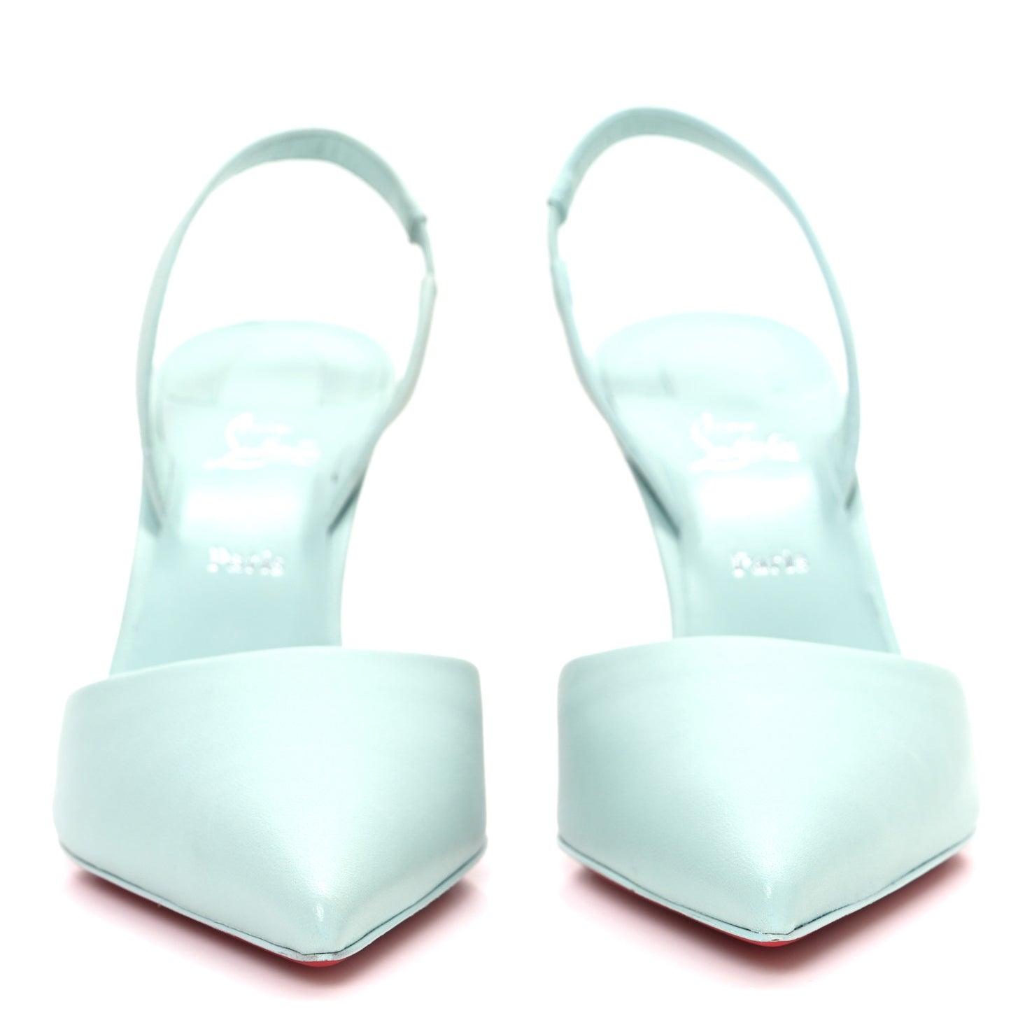 Nappa Apostropha 80 Slingback Pumps 38.5 Iceberg