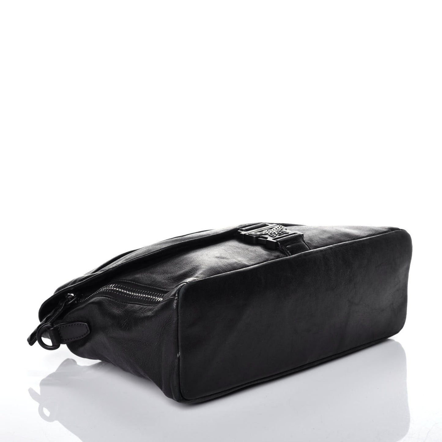 Lambskin Medium Killian Messenger Bag Black