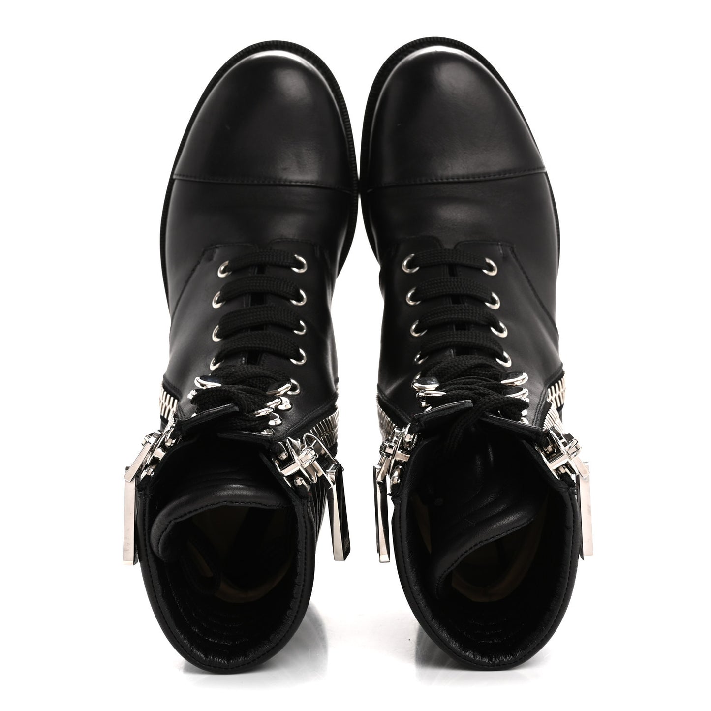 Calfskin Quilted En Hiver Boots 36.5 Black