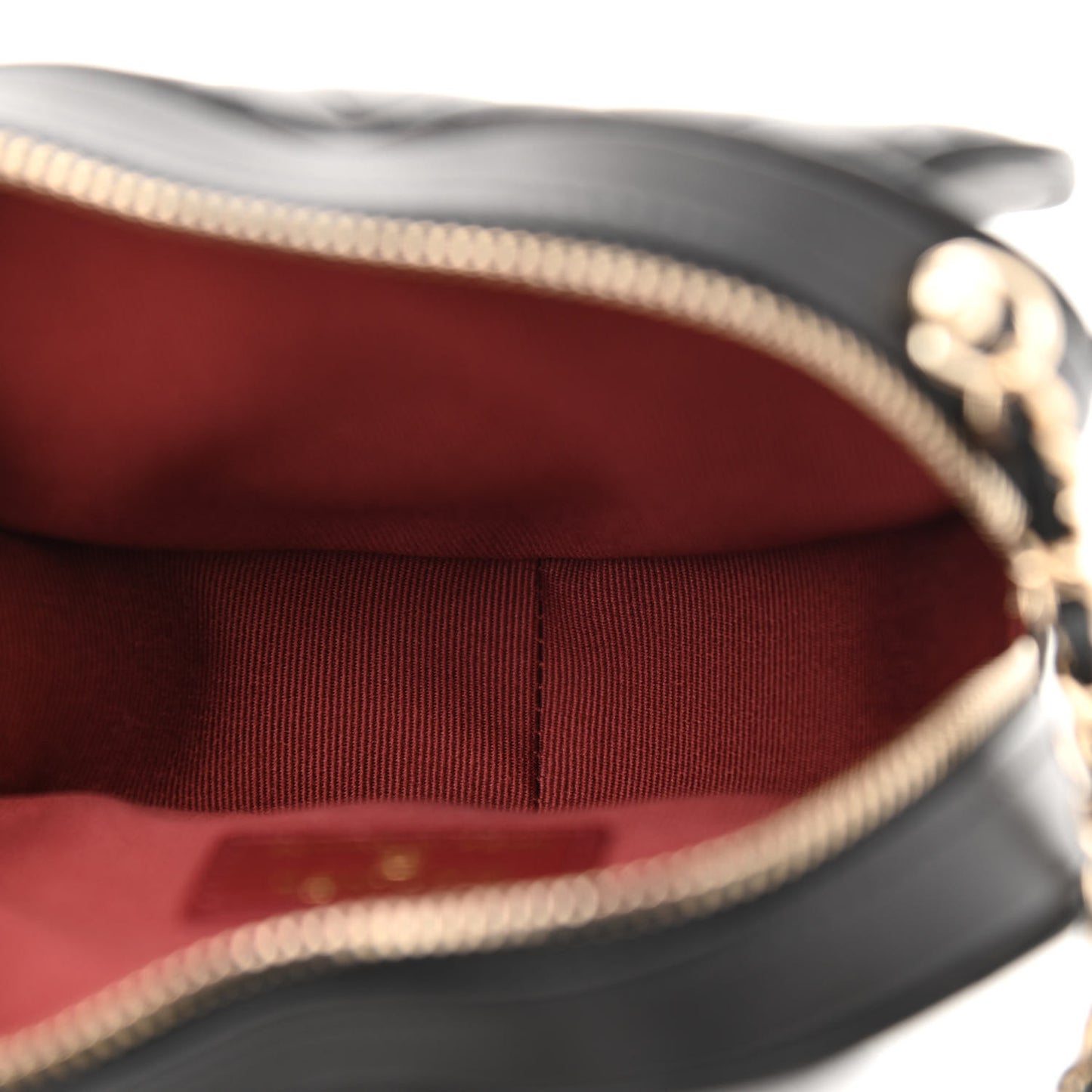 Lambskin Quilted CC In Love Heart Clutch With Chain Black
