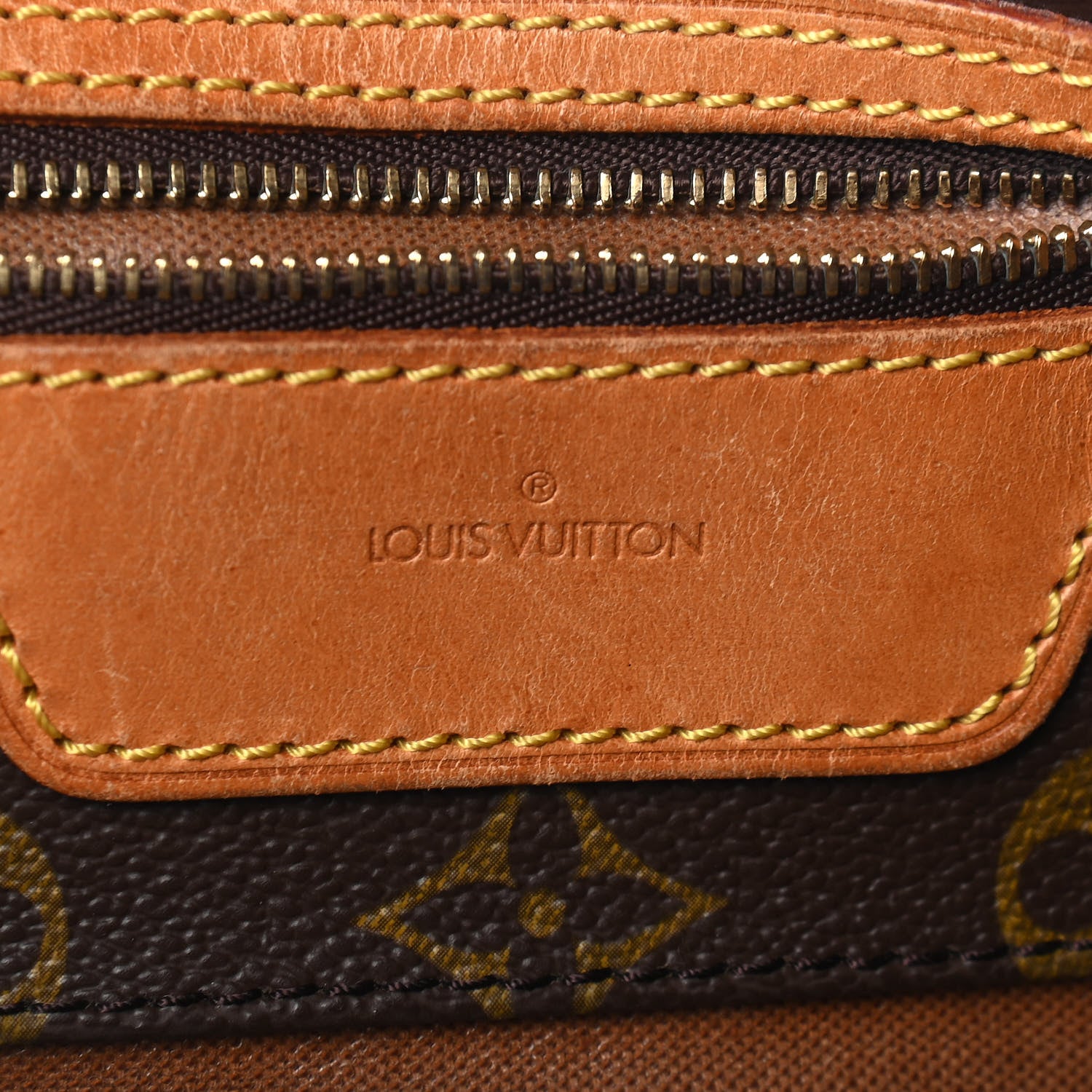 Louis Vuitton Monogram Sac Shopping Tote 7 of 9
