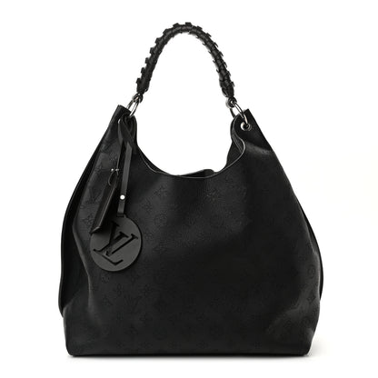 Louis Vuitton Mahina Carmel Hobo Black 1 of 8
