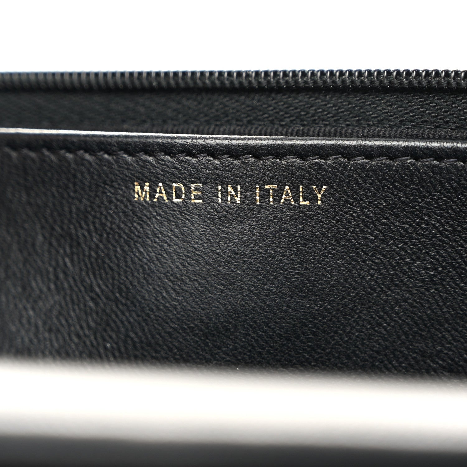 Chanel Lambskin Quilted Wallet On Chain WOC White Black 7 of 13