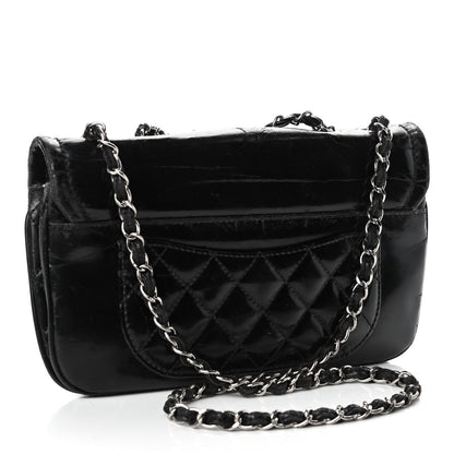 Chanel Vinyl Small Lipstick Flap Black 2 of 10
