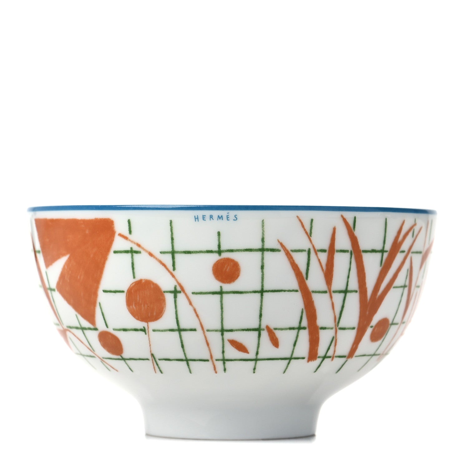 Hermes Porcelain A Walk In The Garden Bowl 1 of 4