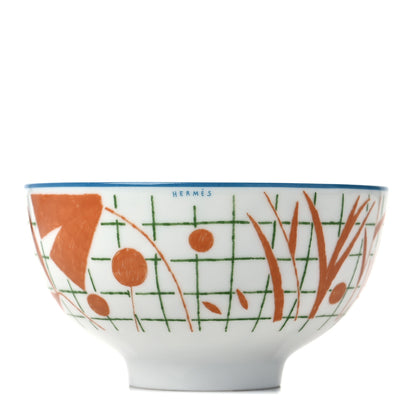 Hermes Porcelain A Walk In The Garden Bowl 1 of 4