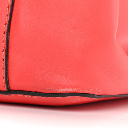 Valentino Garavani Vitello Lace Demetra Satchel Coral 11 of 13
