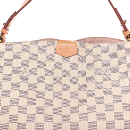 Louis Vuitton Damier Azur Graceful PM Rose Ballerine 7 of 10