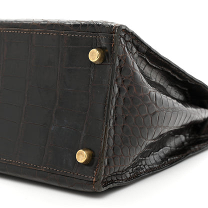 Hermes Shiny Alligator Kelly Sellier 28 Ebene 7 of 19