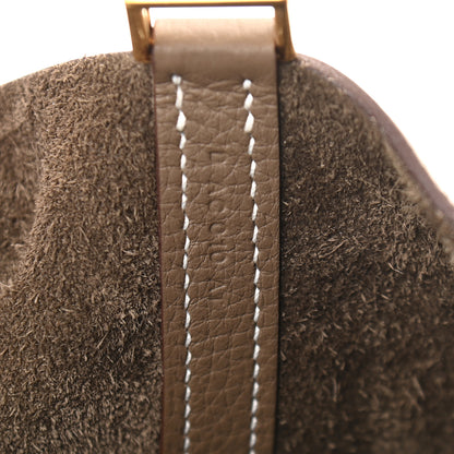Hermes Taurillon Clemence Picotin Lock 22 MM Etoupe 7 of 9