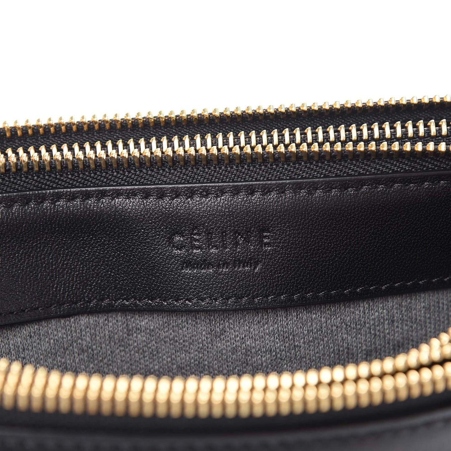 Lambskin Large Trio Crossbody Bag Black