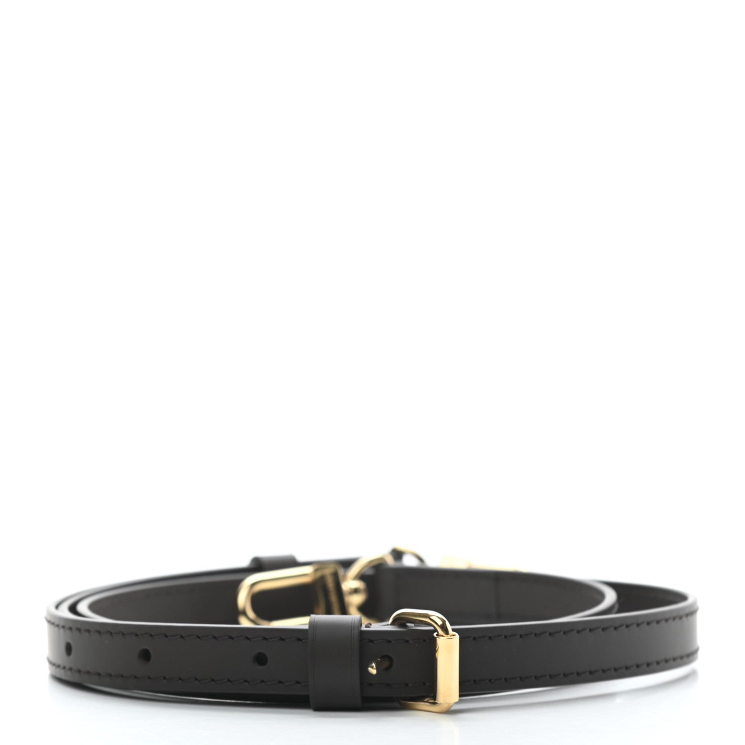Louis Vuitton Calfskin 16mm Adjustable Shoulder Strap Ebene 2 of 3