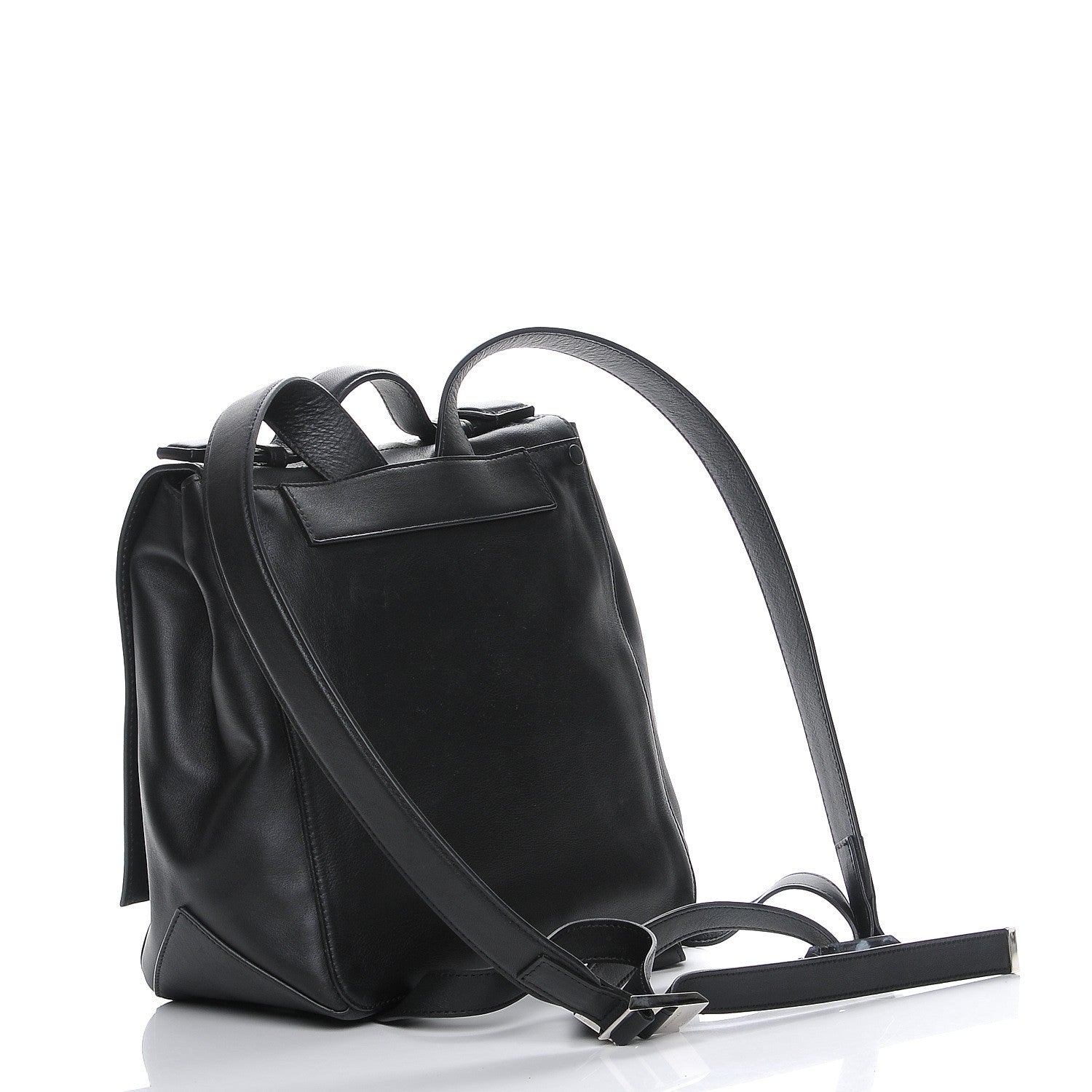 Proenza Schouler Calfskin PS Courier Backpack Black 3 of 7