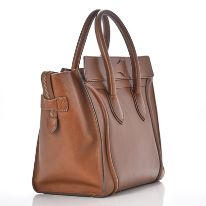 Celine Palmelato Mini Luggage Camel 4 of 16