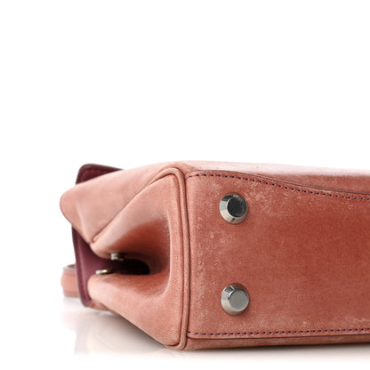Balenciaga Vegetable Tanned Lambskin Mini Rodeo Top Handle Handbag Rose Quartz 9 of 13