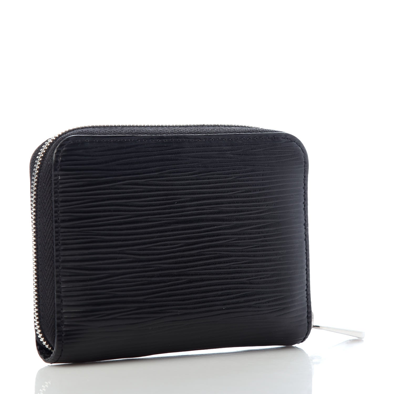 Louis Vuitton Epi Zippy Coin Purse Black 3 of 7
