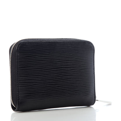 Louis Vuitton Epi Zippy Coin Purse Black 3 of 7