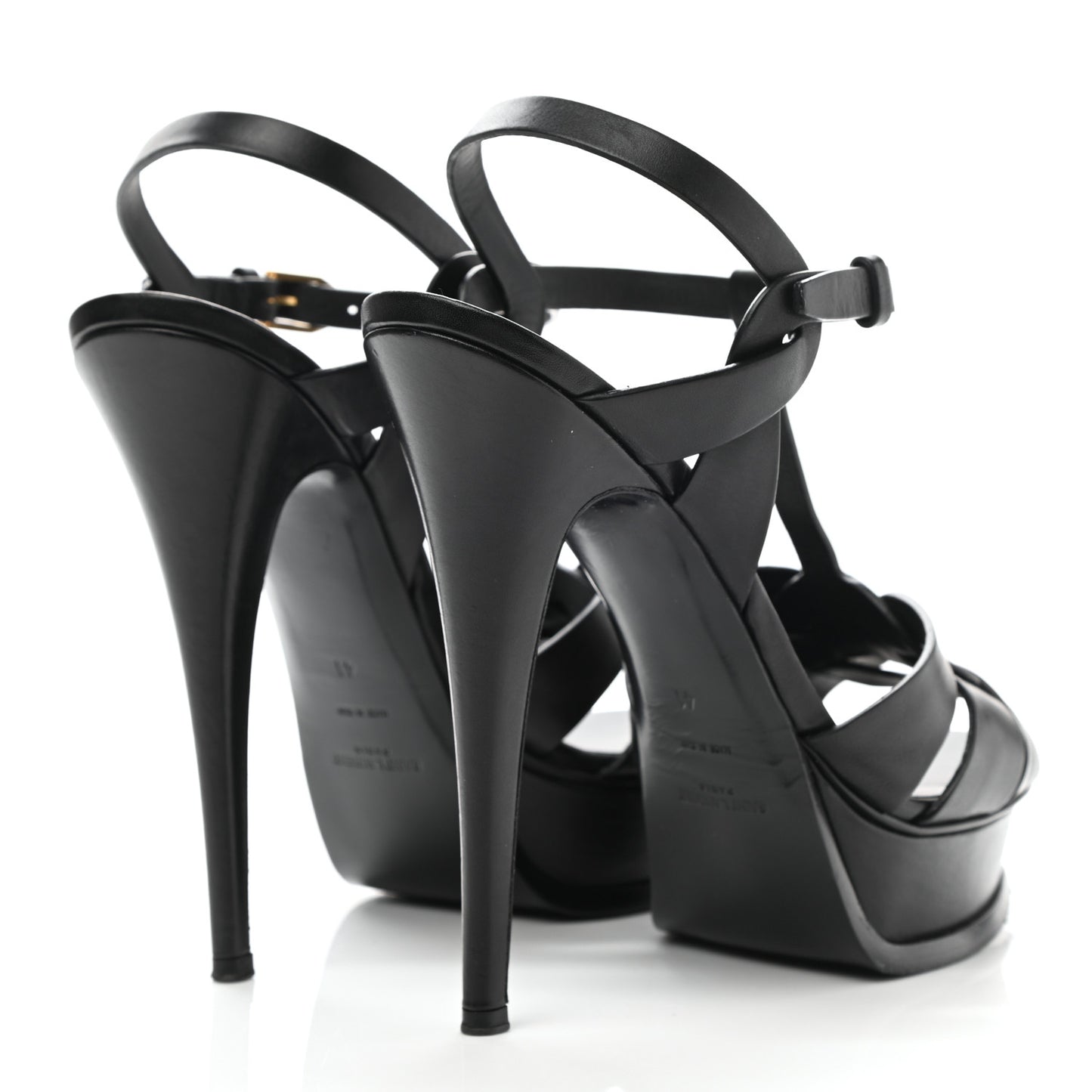 Patent Tribute 105 Platform Sandals 41 Black