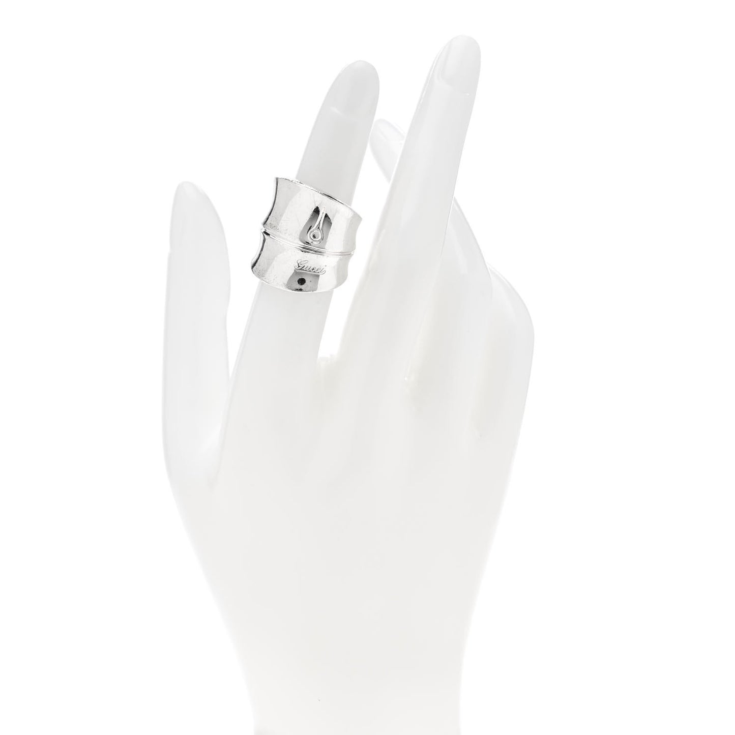 Sterling Silver Bamboo Ring 51 5.75