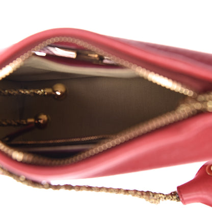 Chloe Grained Calfskin Sally Flap Bag Red 5 of 10