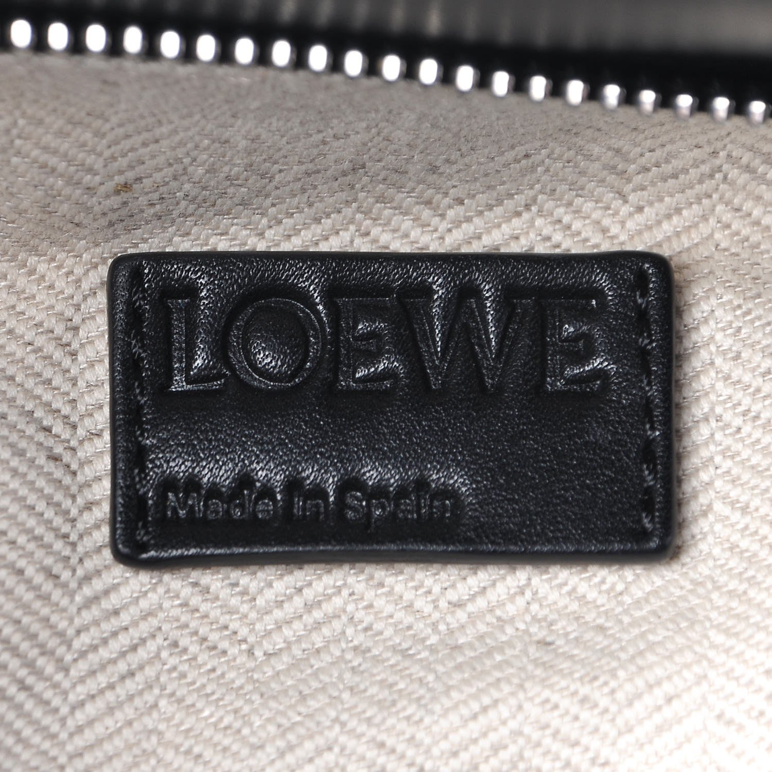 Loewe Python Large Puzzle Bag Black 6 of 7