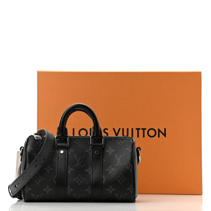 Louis Vuitton Reverse Monogram Eclipse Keepall XS Black 10 of 10