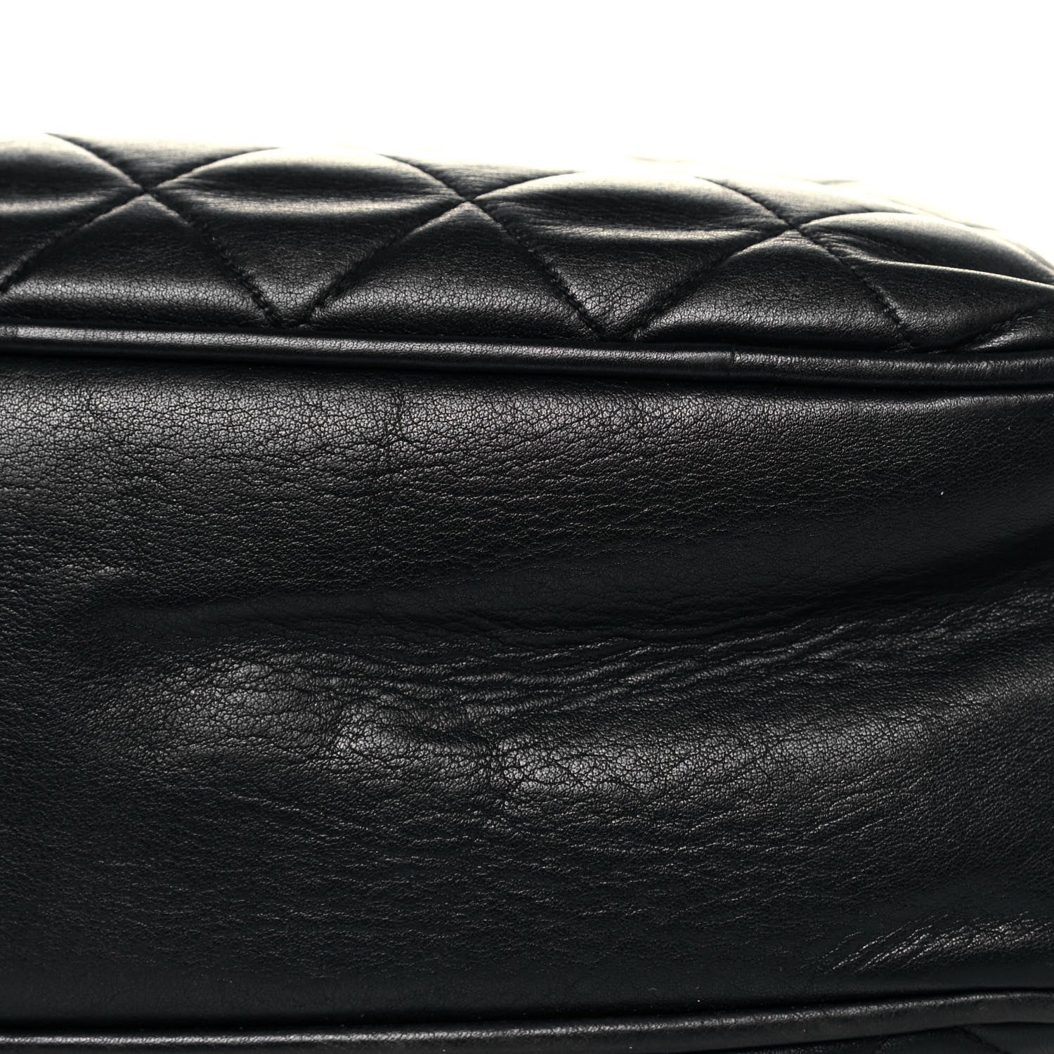 Chanel Lambskin Quilted Shoulder Bag Black 22 of 25