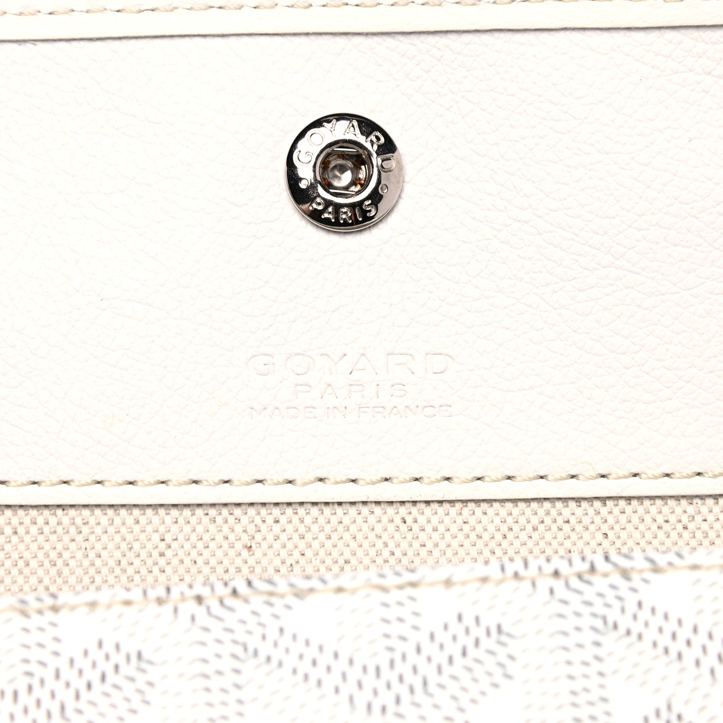Goyardine Saint Louis GM White