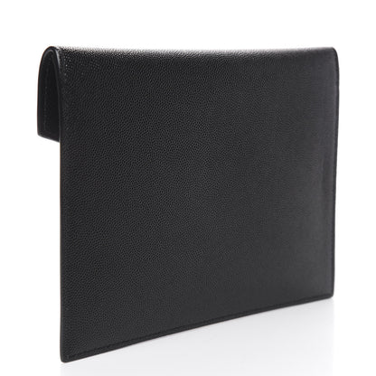 Saint Laurent Grain De Poudre Uptown Baby Pouch Black 4 of 7