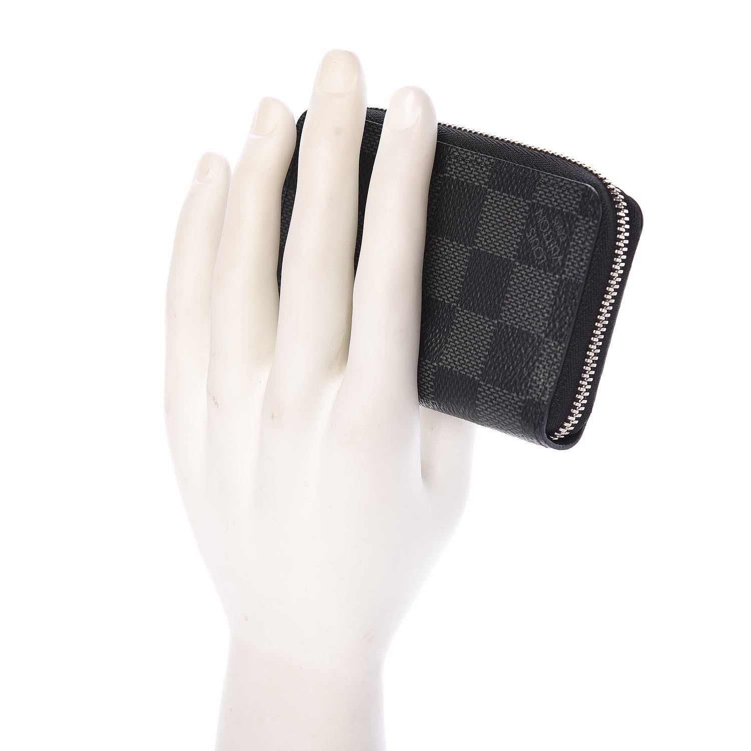 Louis Vuitton Damier Graphite Zippy Coin Purse Vertical 2 of 6