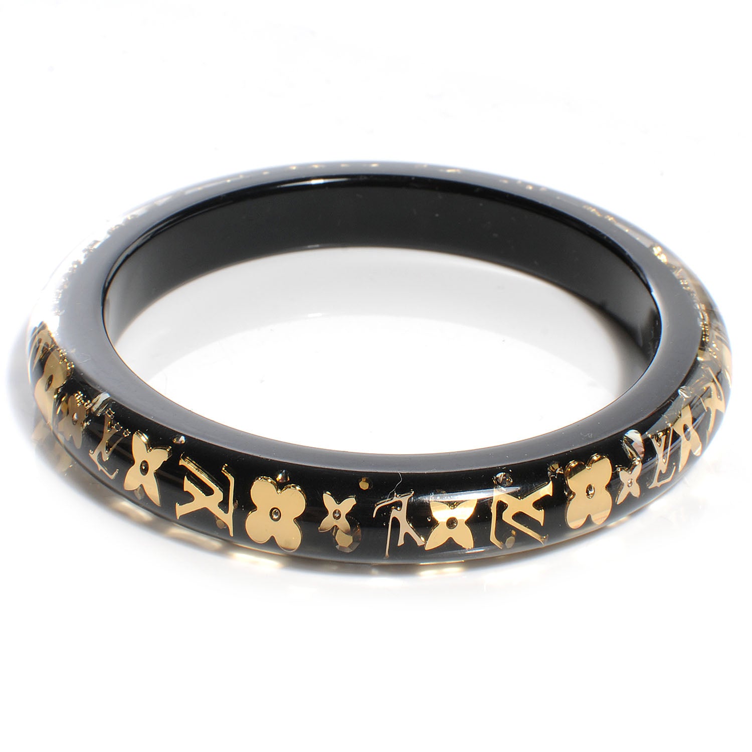 Louis Vuitton Inclusion Bracelet Medium Black 1 of 4