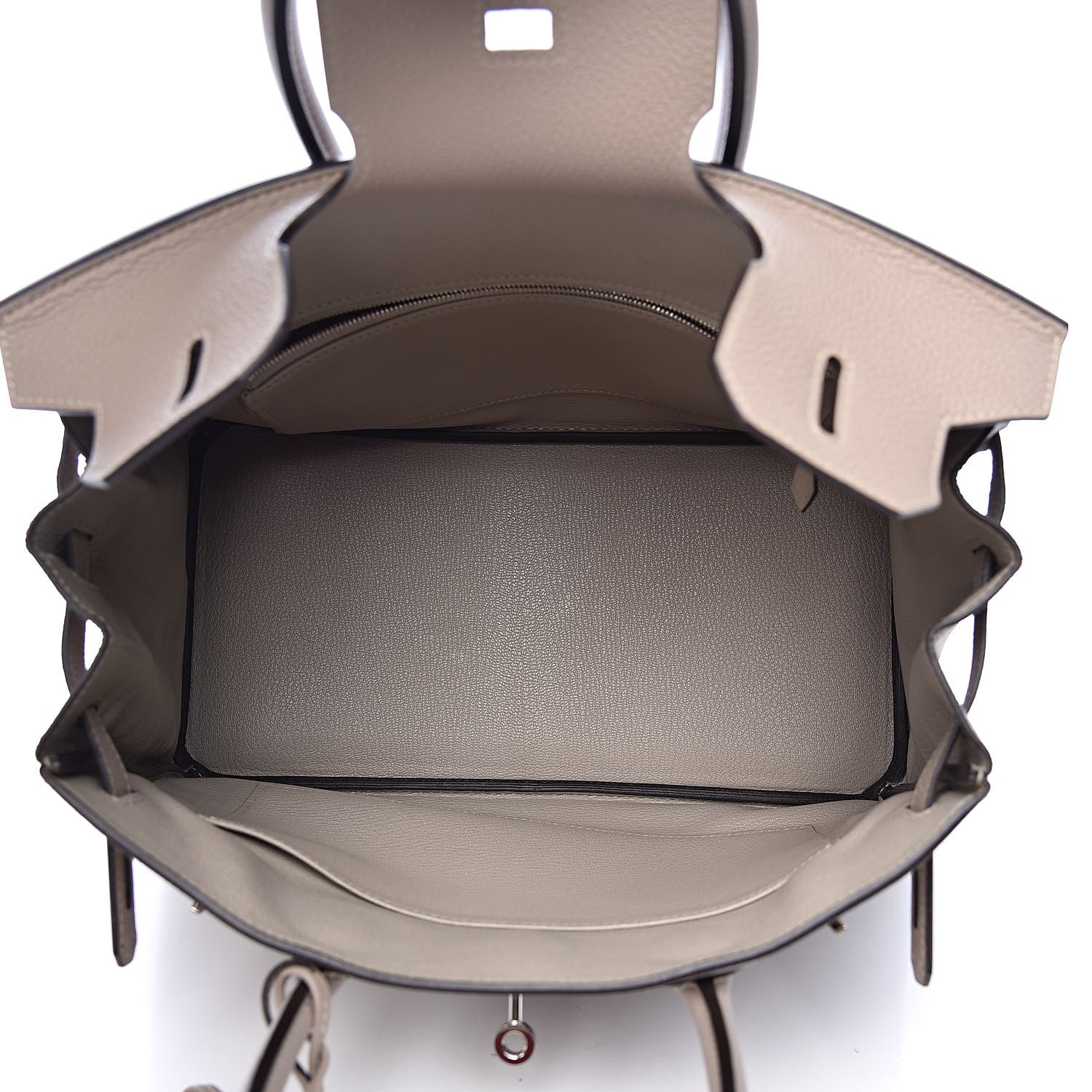 Hermes Togo Birkin 30 Gris Tourterelle 5 of 32