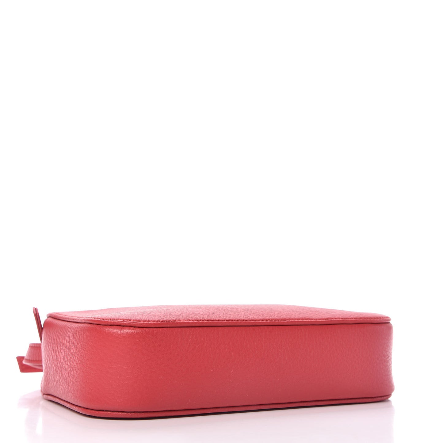 Calfskin Logo S Everyday Camera Bag Rouge Lantern Black