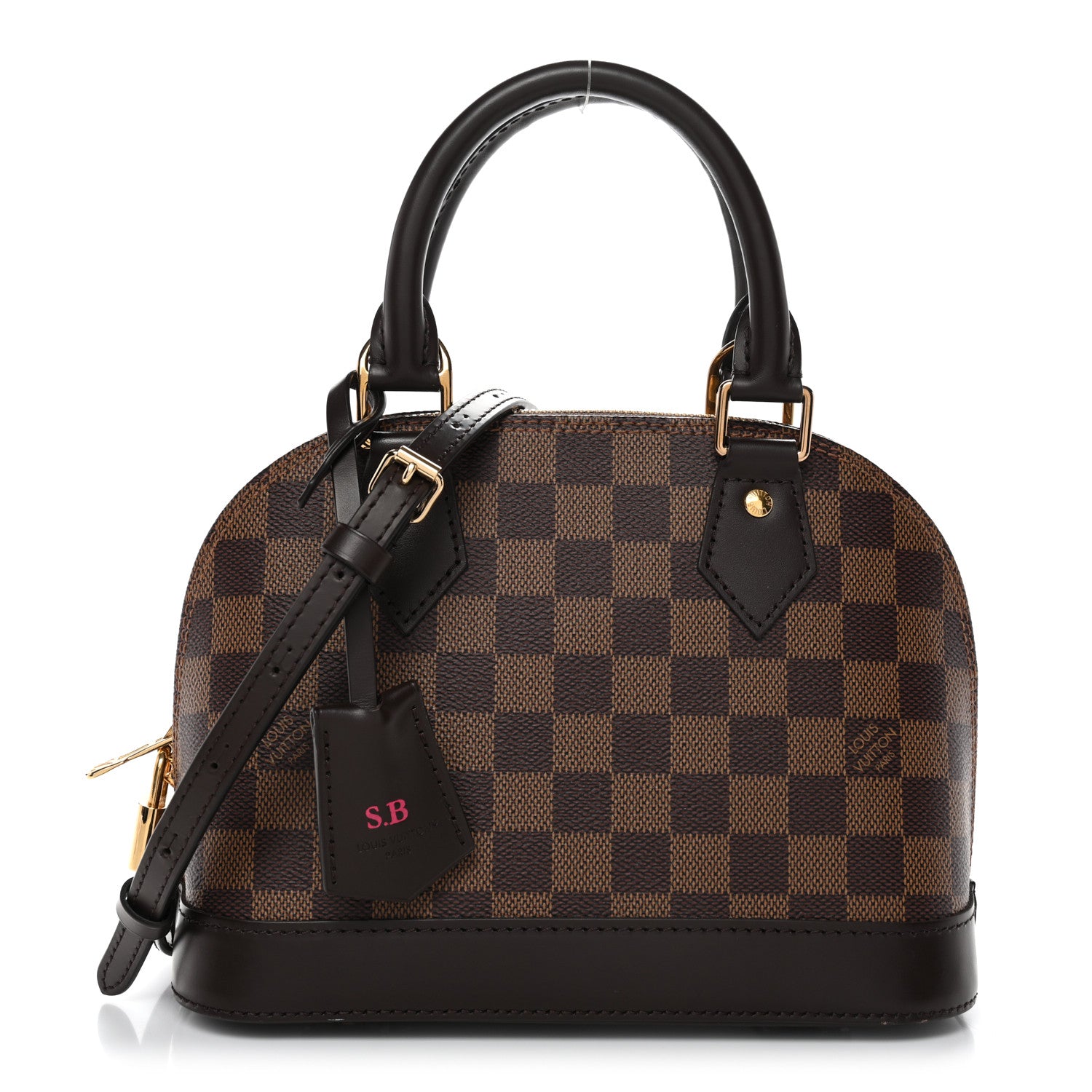 Louis Vuitton Damier Ebene Alma BB 1 of 10