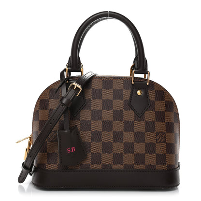 Louis Vuitton Damier Ebene Alma BB 1 of 10