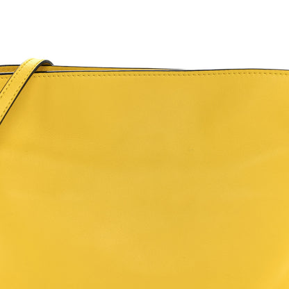 Loewe Calfskin Mini Flamenco Knot Clutch Mustard 8 of 12
