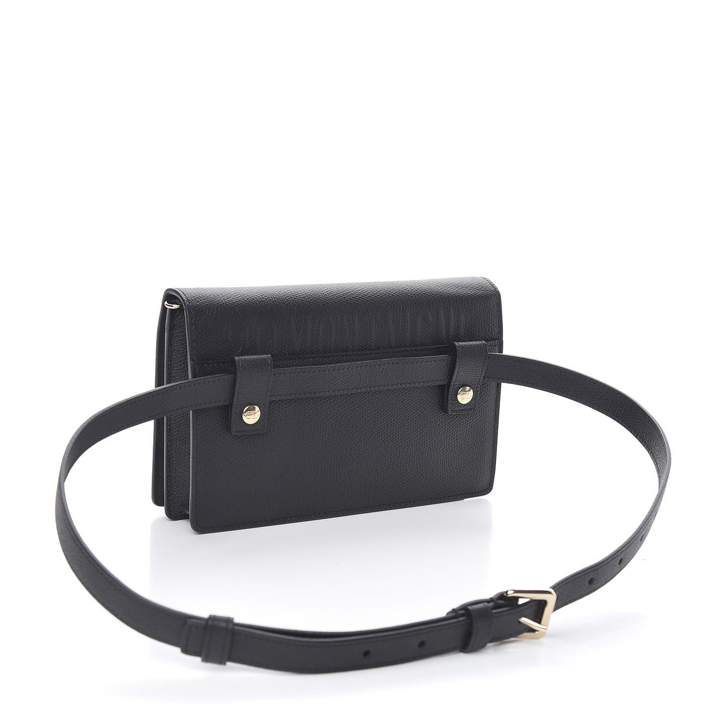 Calfskin 30 Montaigne 2 in 1 Pouch Black