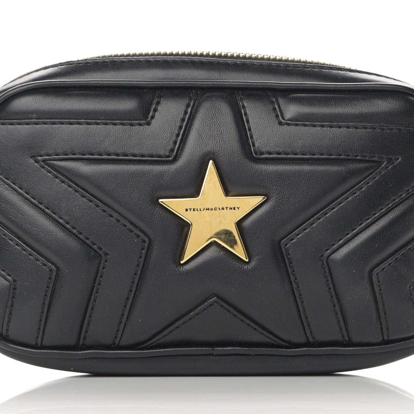 Eco Alter Nappa Star Patch Belt Bag Black