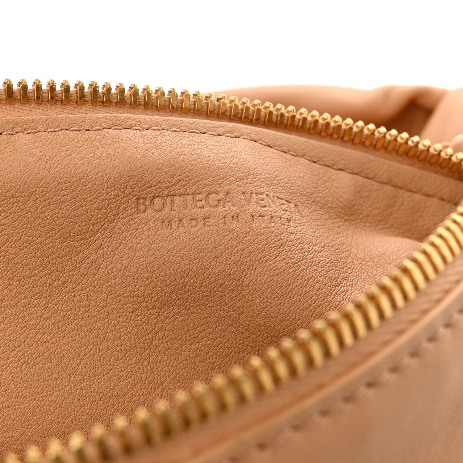 Bottega Veneta Calfskin Teen Double Knot Hobo Almond 6 of 10