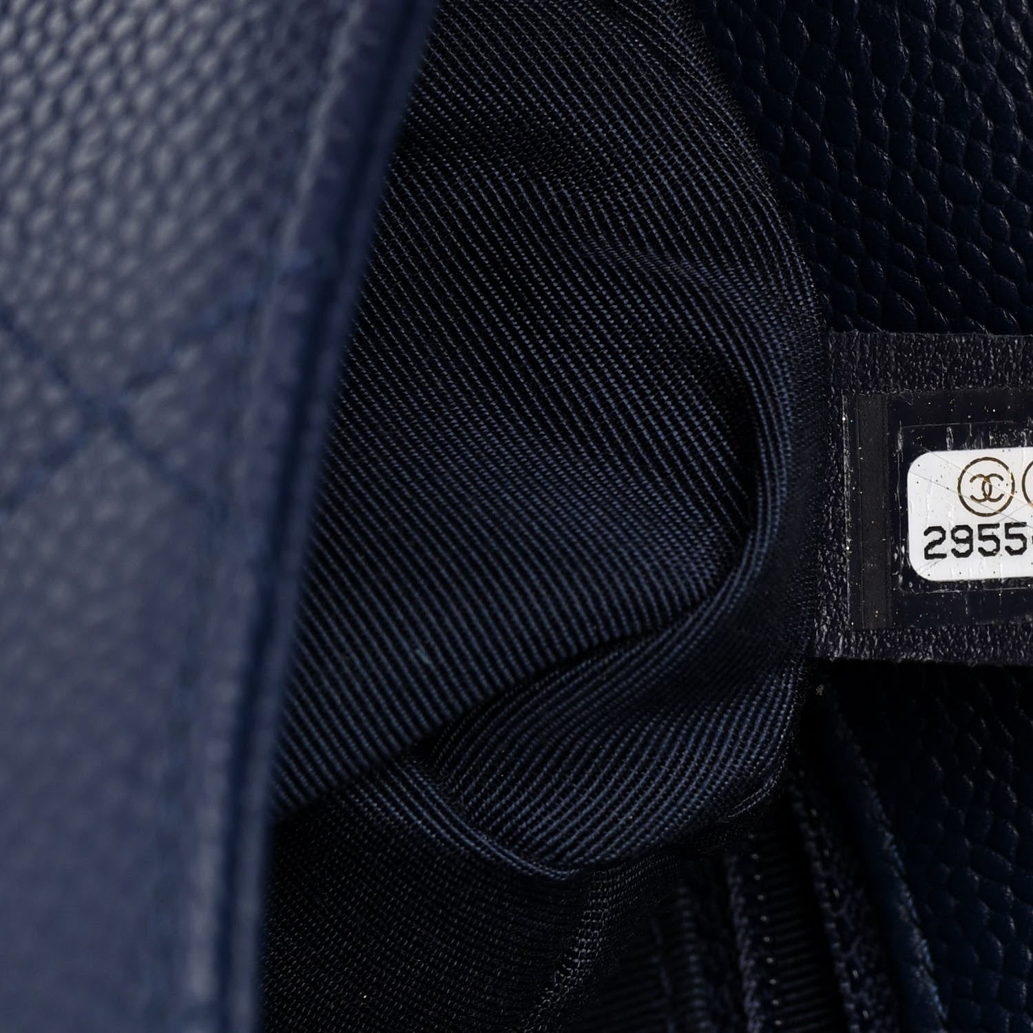 Chanel Caviar Quilted Small City Walk Flap Navy Blue 7 of 11