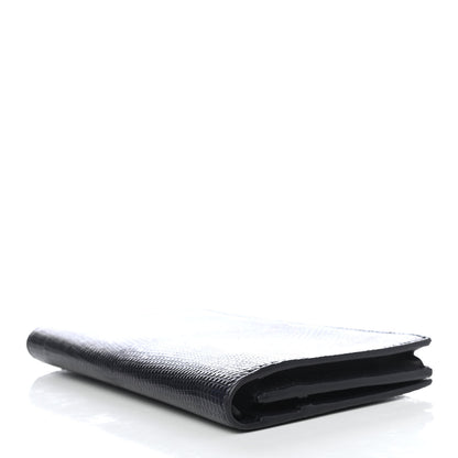 Bottega Veneta Lizard Nappa Flap Wallet Tourmaline 3 of 4